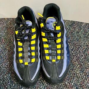 Nike Black and Yellow Athletic Shoes
